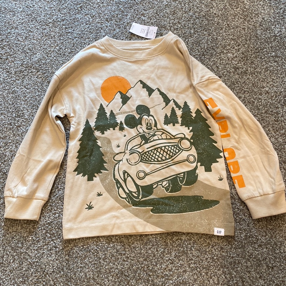 Gap “Explore” Mickey Shirt